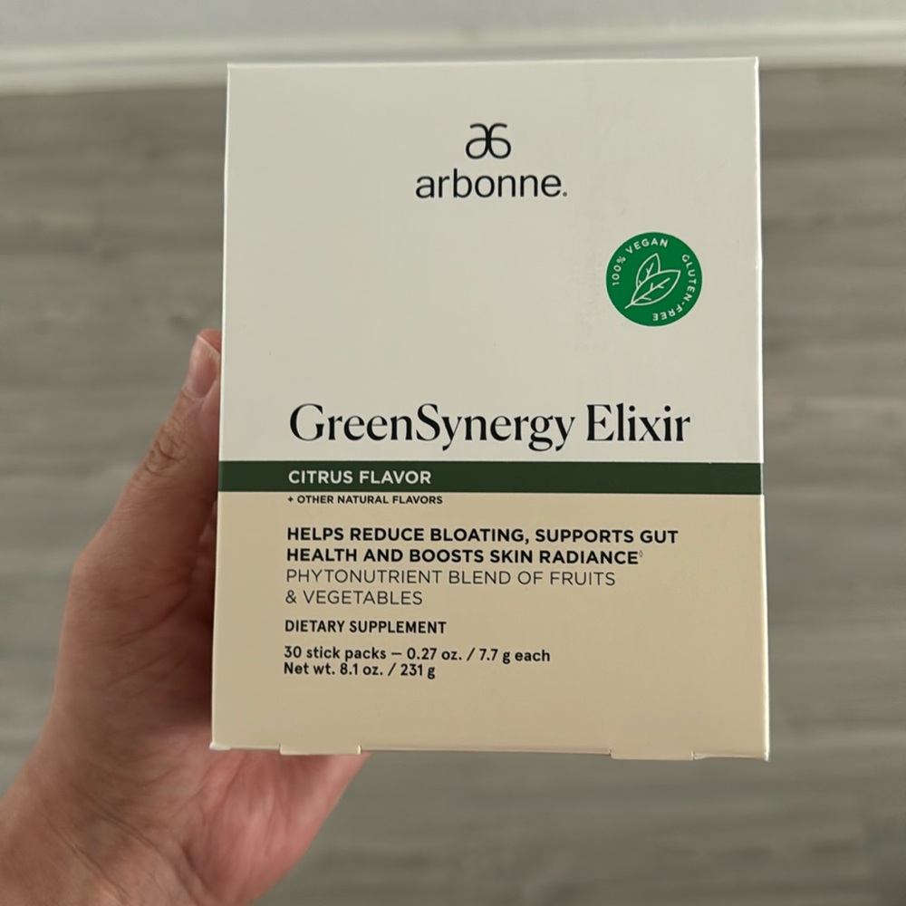 Arbonne greensynergy elixir